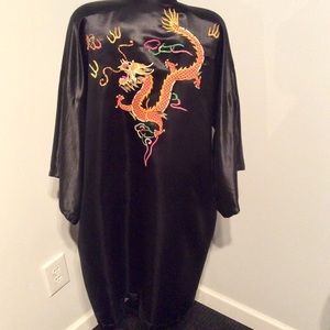 Black Silk Dragon Robe!